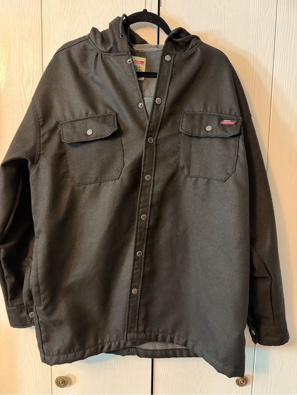 Dickies Black Hooded Work Field Jacket